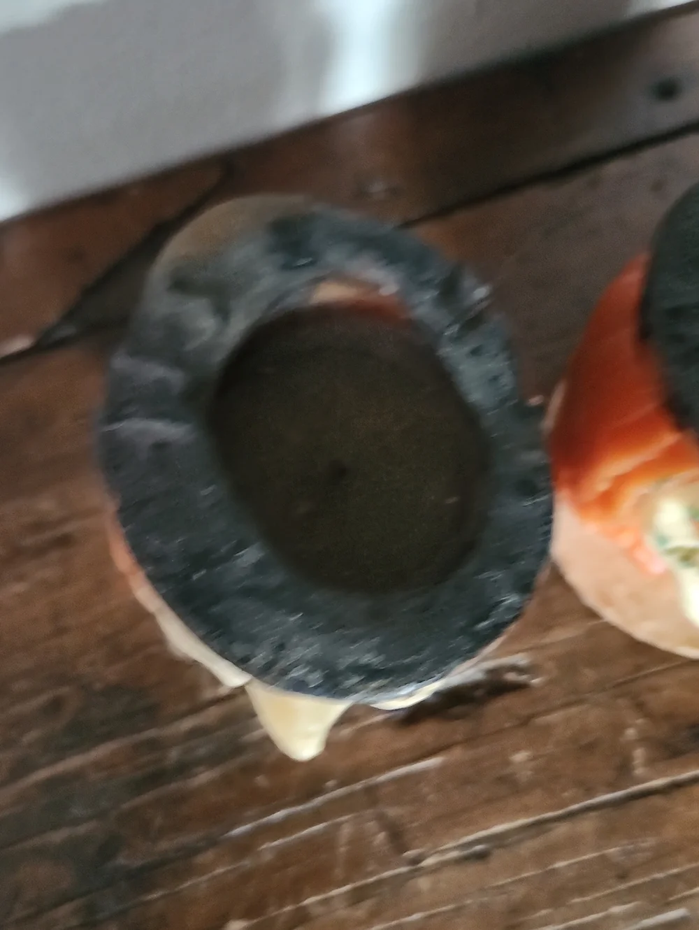 Vintage Gurley Halloween Witch Candles in Orange and Black